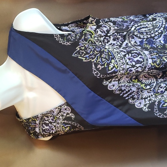 Asymmetrical Sleeveless Blouse by Joan Vass Size S - Picture 3 of 14